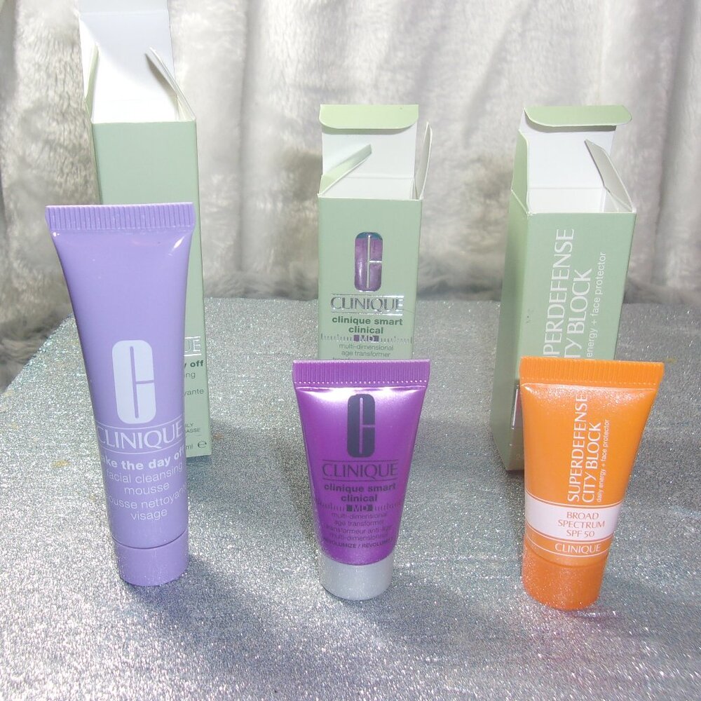 COPY - JLR-21 SET OF 3 CLINIQUE MINIS IN THEIR BOXES - Picture 5 of 6